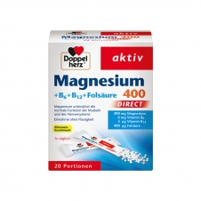 도펠헤르츠 마그네슘 400&비타민B6&B12&엽산 과립제 20개입